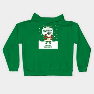 Marshmallow Santa Kids Hoodie